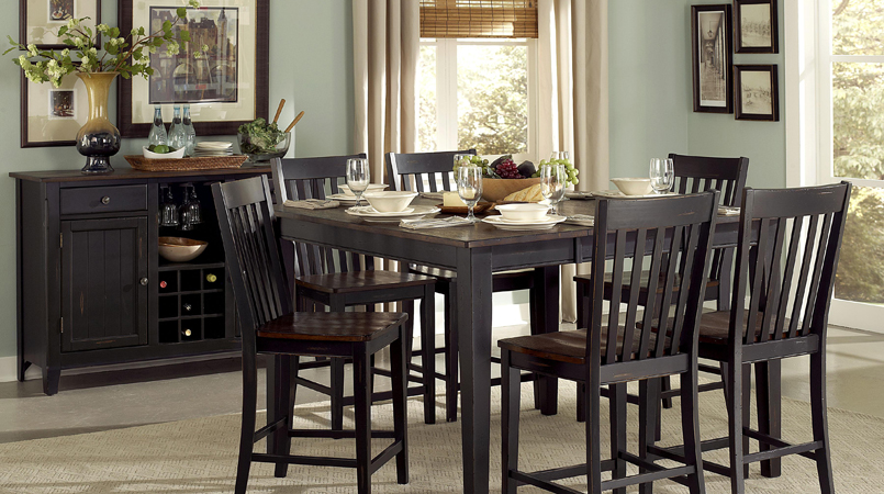 Dining Room Furniture Simply Home By, Morganton Dining Room Setup